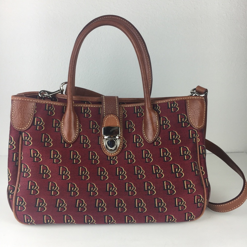 Dooney & Bourke Bag signature canvas satchel